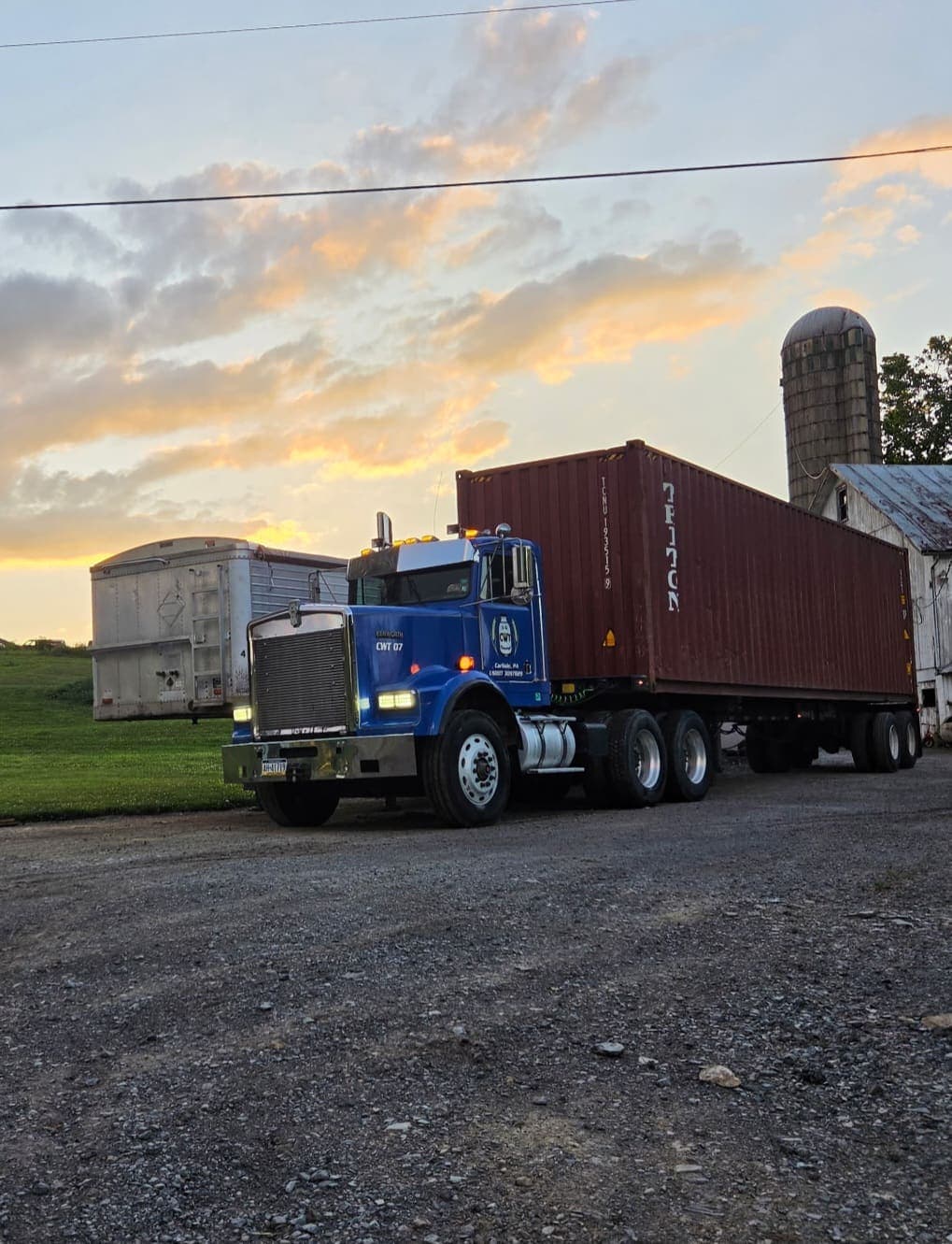 Drayage — moving containers to and from the ports and rail terminals.